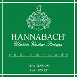 Hannabach Strings for classic guitar Series 728 Low Tension Custom Made - Set low tension (728LT)