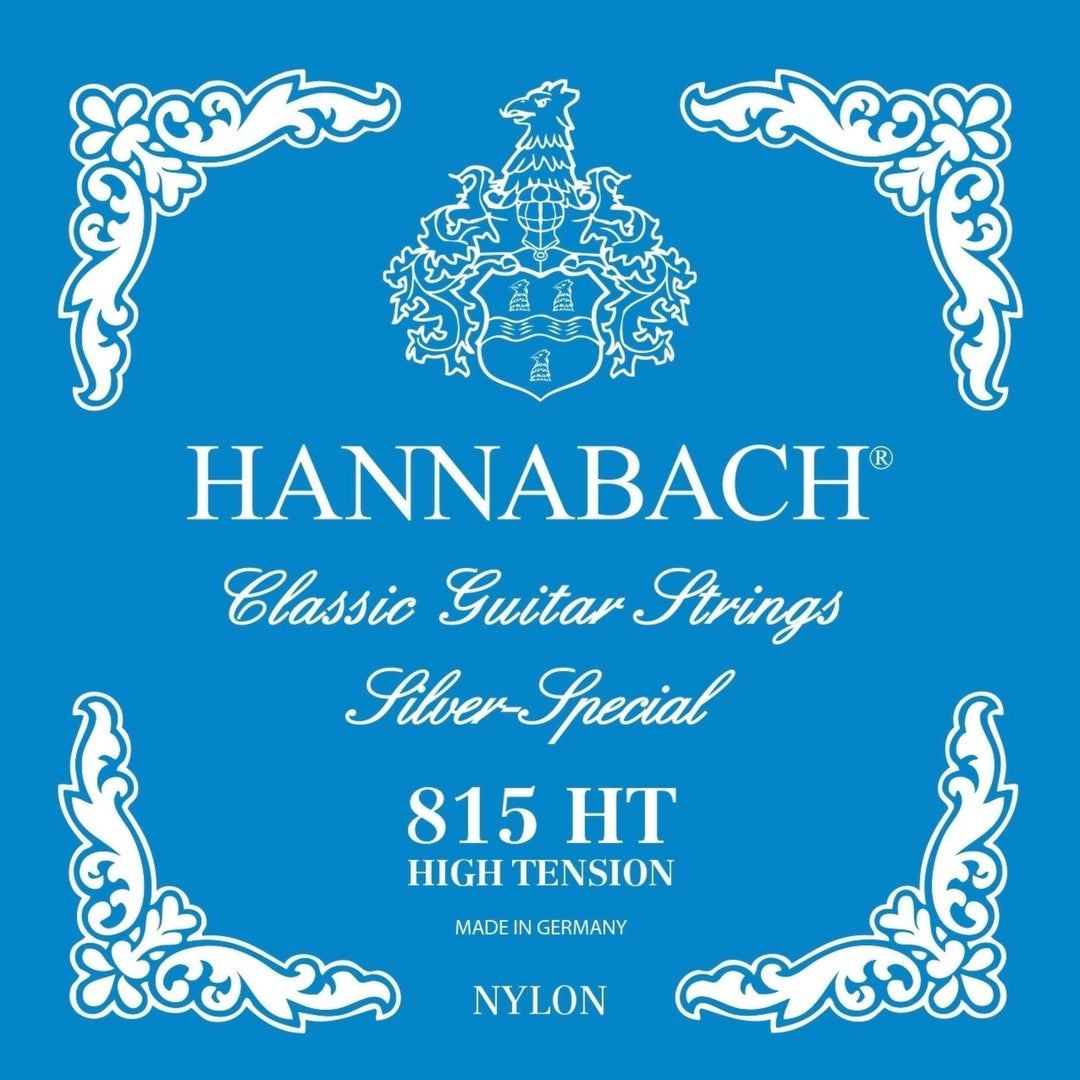 Hannabach Strings for classic kitarat Serie 815 High tension Silver special - Set high (815HT)