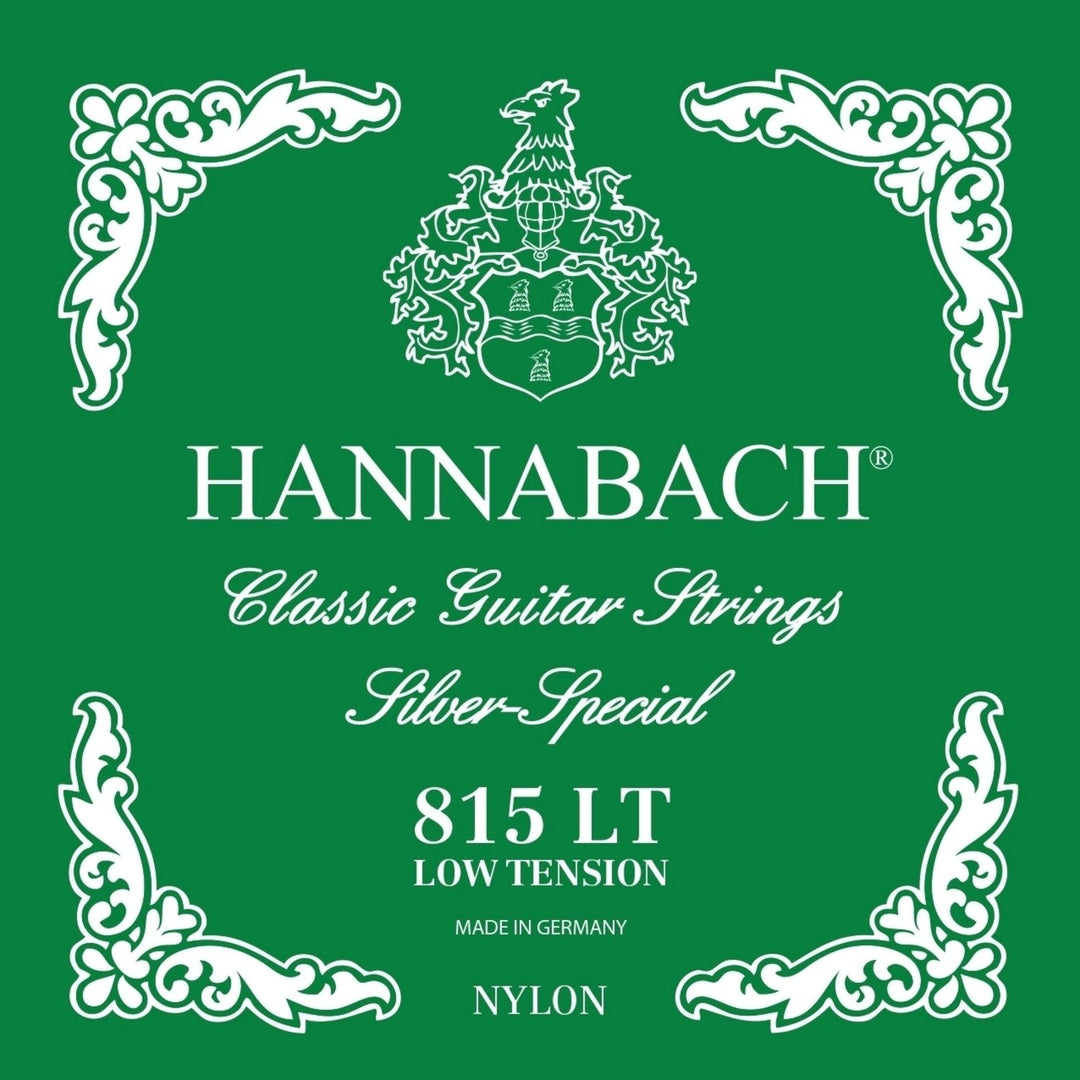 Hannabach Jouset klassiselle kitaralle Serie 815 Low tension Silver special - Set low (815LT)