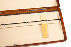 GEWA Reed case Klarinet 12 reeds - red-brown varnish