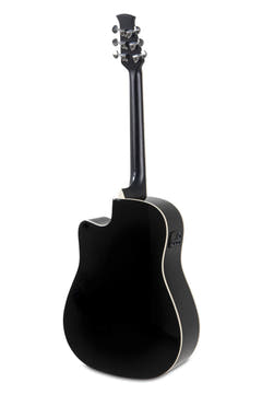 Applause E-Acoustic Guitar Wood Classics AED96-5HG Black Gloss Electro – Black korkeakiiltoinen (AED96-5HG)