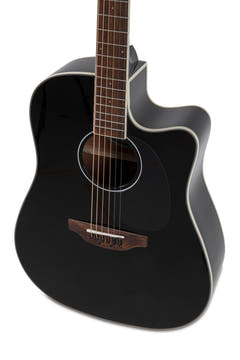 Applause E-Acoustic Guitar Wood Classics AED96-5HG Black Gloss Electro – Black korkeakiiltoinen (AED96-5HG)