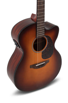 Applause-sähkökitarat Wood Classics AEJ96-1 Jumbo Cut Electro – Sunburst (AEJ96-1)