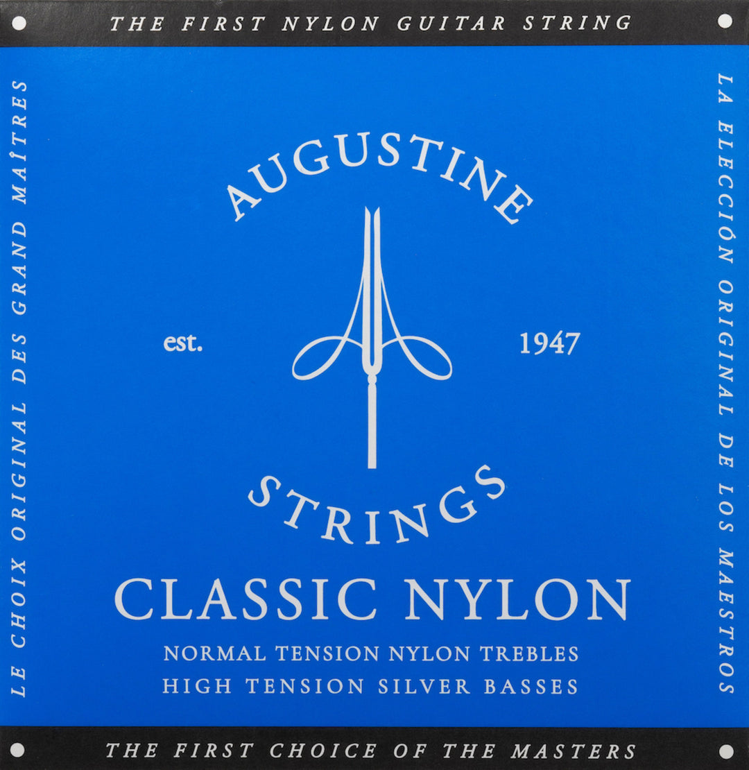 Augustine Strings for classic Kitarat Classic Label - Set Classic Blue (normal/high)