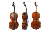 GEWA Cello Allegro Antique - 4/4 (Ready to play incl. bag, without bow, with Larsen Aurora strings, transport-secured)