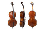 GEWA Cello Allegro Antique - 4/4 (Ready to play incl. bag, without bow, with Larsen Aurora strings, transport-secured)