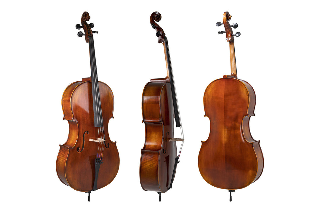 GEWA Sello Allegro Antique - 1/4 (Säädetty Wittner fine tuning -kitalenkillä sis. bag, carbon bow, Larsen Aurora -kielet)