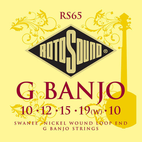 Rotosound RS65 Swanee -kielisetti 5-kieliselle G-banjotille