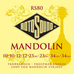 Rotosound Kielet mandoliinille Troubadour - Sarja Mandolin 11-40 (RS80)