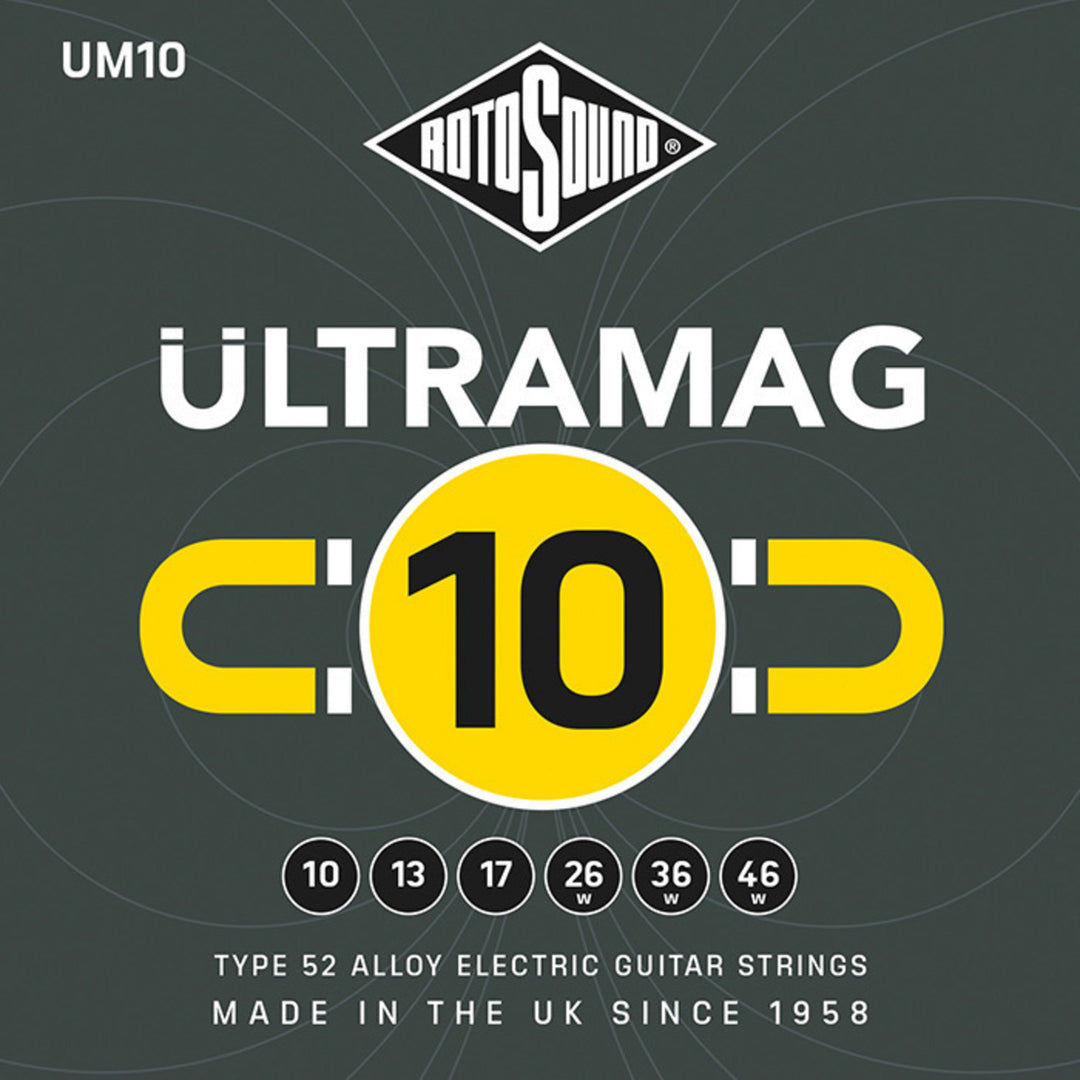 Rotosound -kielet sähkökitaralle Ultramag - Regular-sarja 10-46 (UM10)