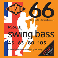 Rotosound-sähköbassokielet Swing Bass 66 - Set 4-kielinen Standard 45-105 (RS66LD)