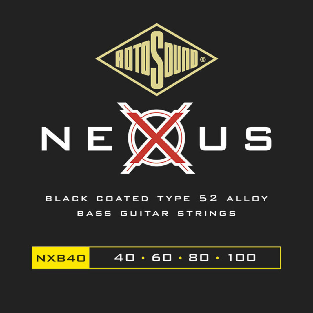 Rotosound Sähköbassokielet Nexus Coated - Set 4-str. Hybrid 40-100 (NXB40)
