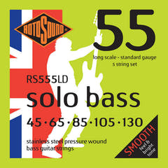 Rotosound-sähköbassokielet Solo Bass 55 - Set 5-kielinen Standard 45-130 (RS555LD)
