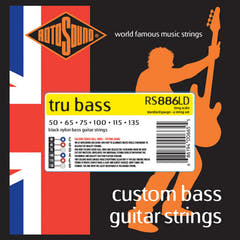 Rotosound E-Bass Strings Tru Bass 88 - 6-kielinen setti Long 50-135, Long-mittakaava: mittakaava (34"/860mm) – medium (32"/810mm) (RS886LD)
