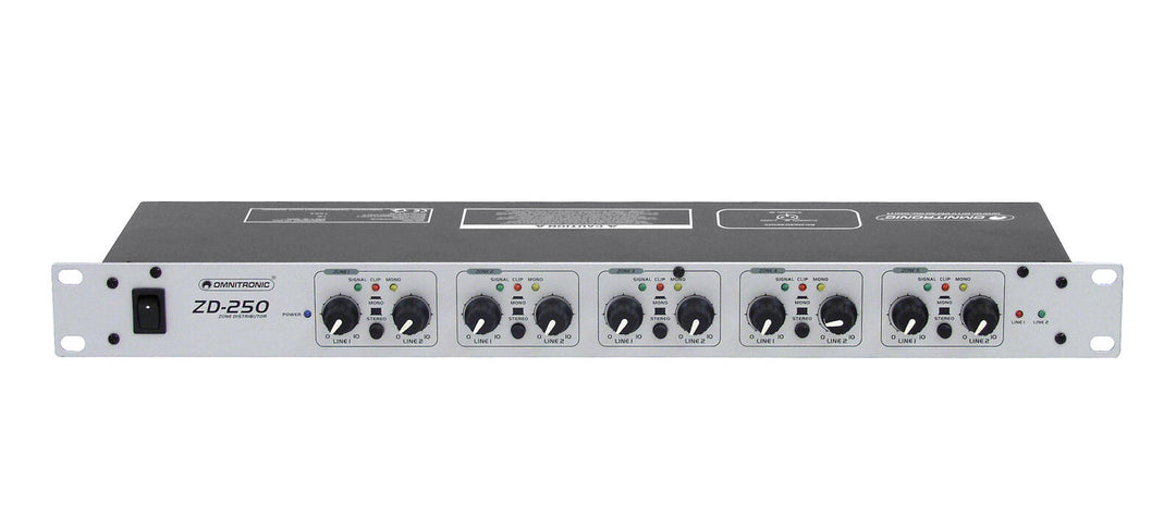 OMNITRONIC ZD-250 Aluejakaja