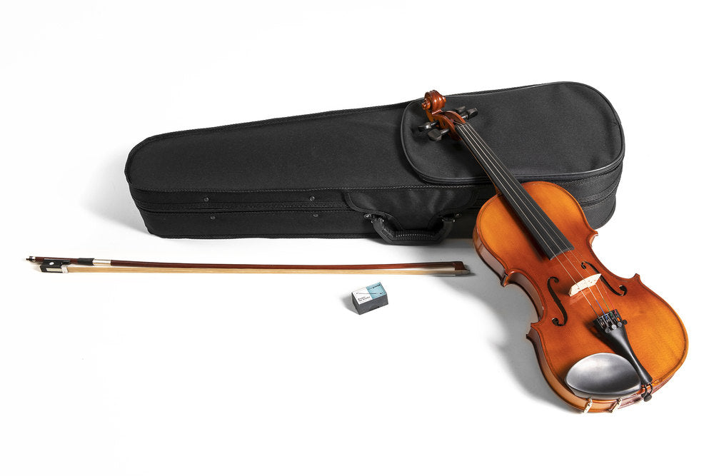 GEWA Outfit HW violinsæt 4/4, beslag i hårdttræ, opsat