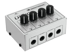 Omnitronic LH-010 - 4-kanavainen Passiivimikseri