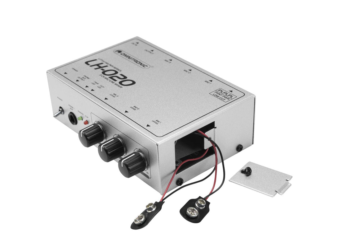 OMNITRONIC LH-020 3-kanavainen mikserimikseri