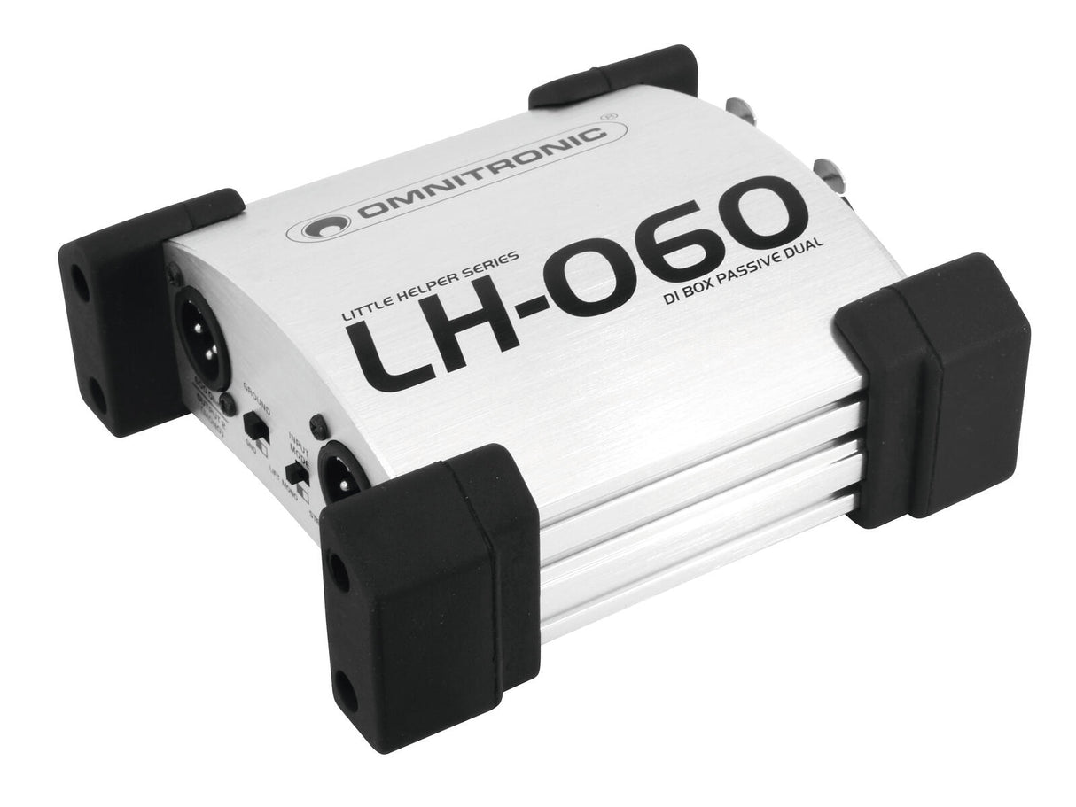 OMNITRONIC LH-060 PRO Dual DI Box passive