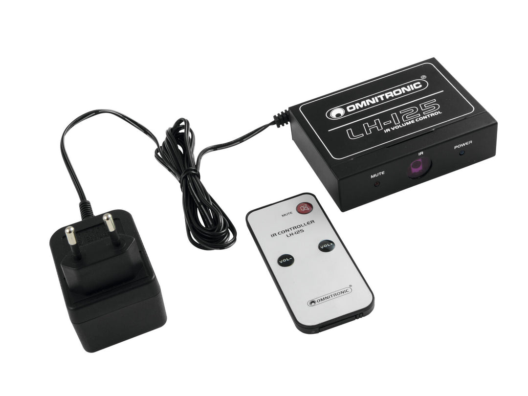 OMNITRONIC LH-125 IR volume-säädin