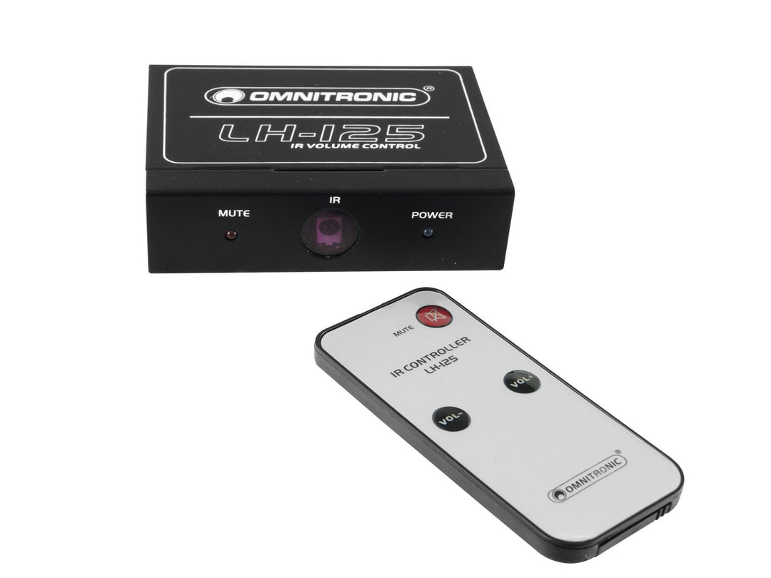 OMNITRONIC LH-125 IR volume-säädin