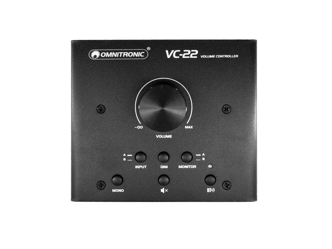 OMNITRONIC VC-22 volumensäädin, aktiivinen