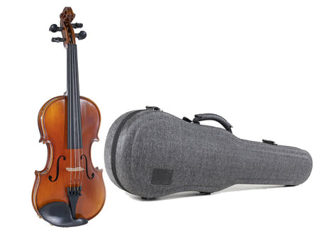 GEWA Viulut Maestro 1 - 4/4 (Ready to play incl. GEWA Bio violin shaped case, without bow, with Il Cannone strings)