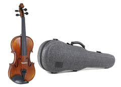 GEWA Viulut Maestro 2 - 4/4 (Ready to play incl. GEWA Bio violin shaped case, without bow, with Il Cannone strings)