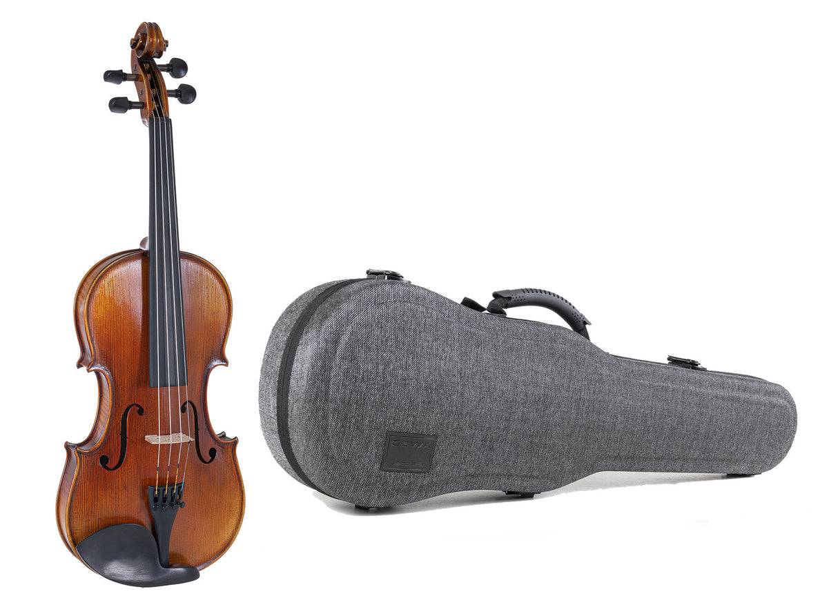GEWA Violin Maestro 2 - 4/4 (Ready to play incl. GEWA Bio violin shaped case, without bow, with Il Cannone strings)