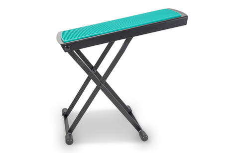 GEWA fodskammel FS-10GR til guitarist, grøn