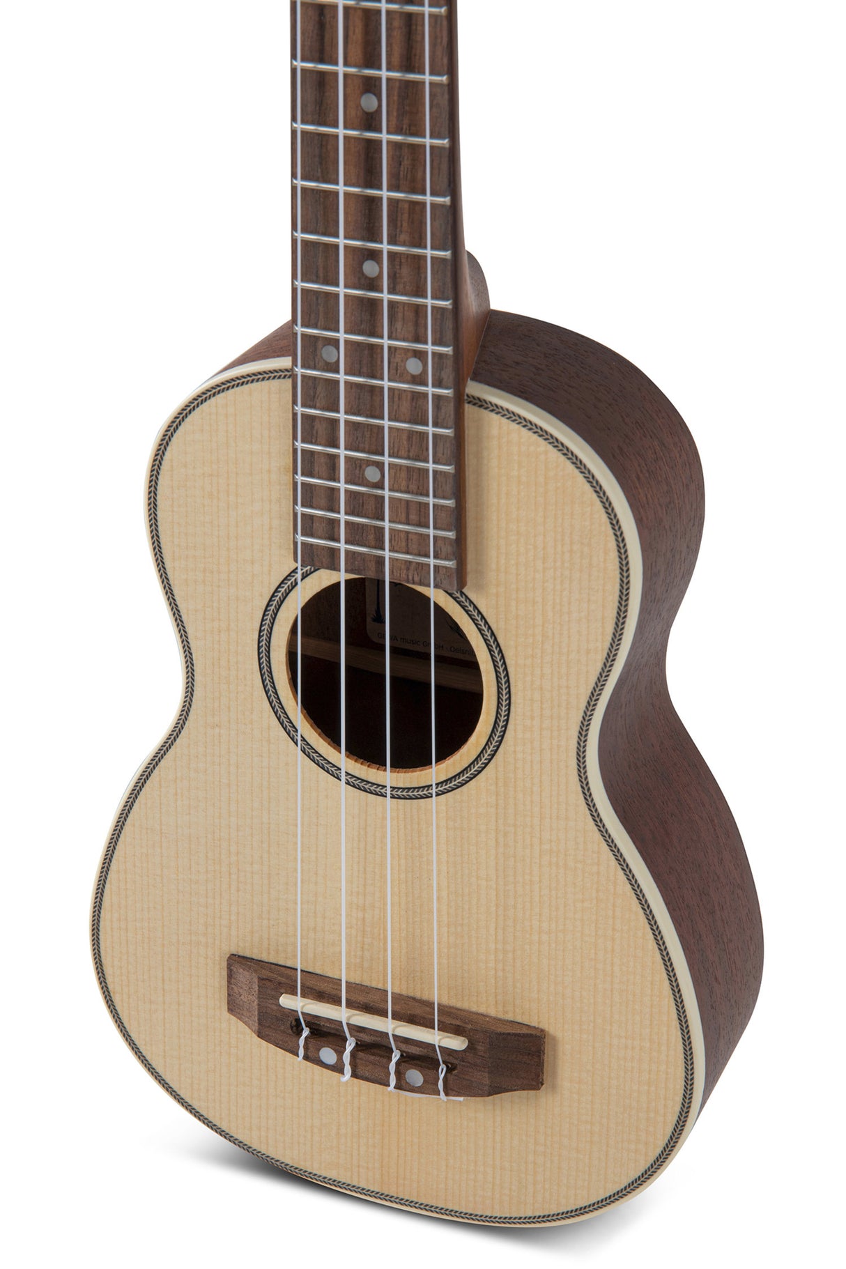 GEWA Soprano ukulele Manoa M-SO - Soprano (Sapelli matt)