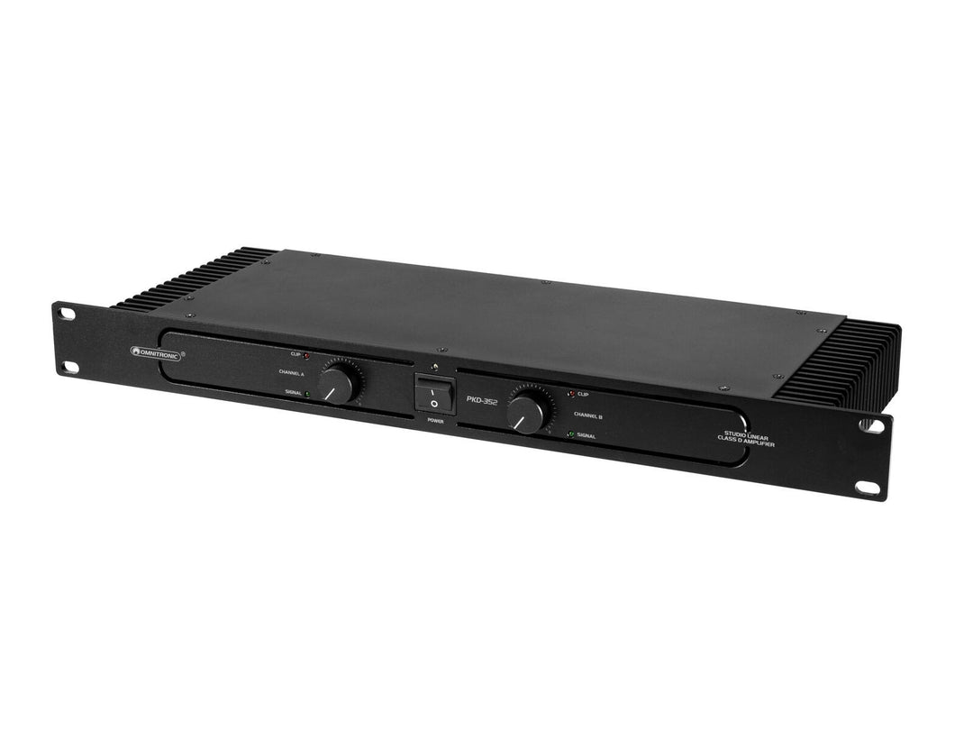 OMNITRONIC PKD-352 D-luokan studiovahvistin