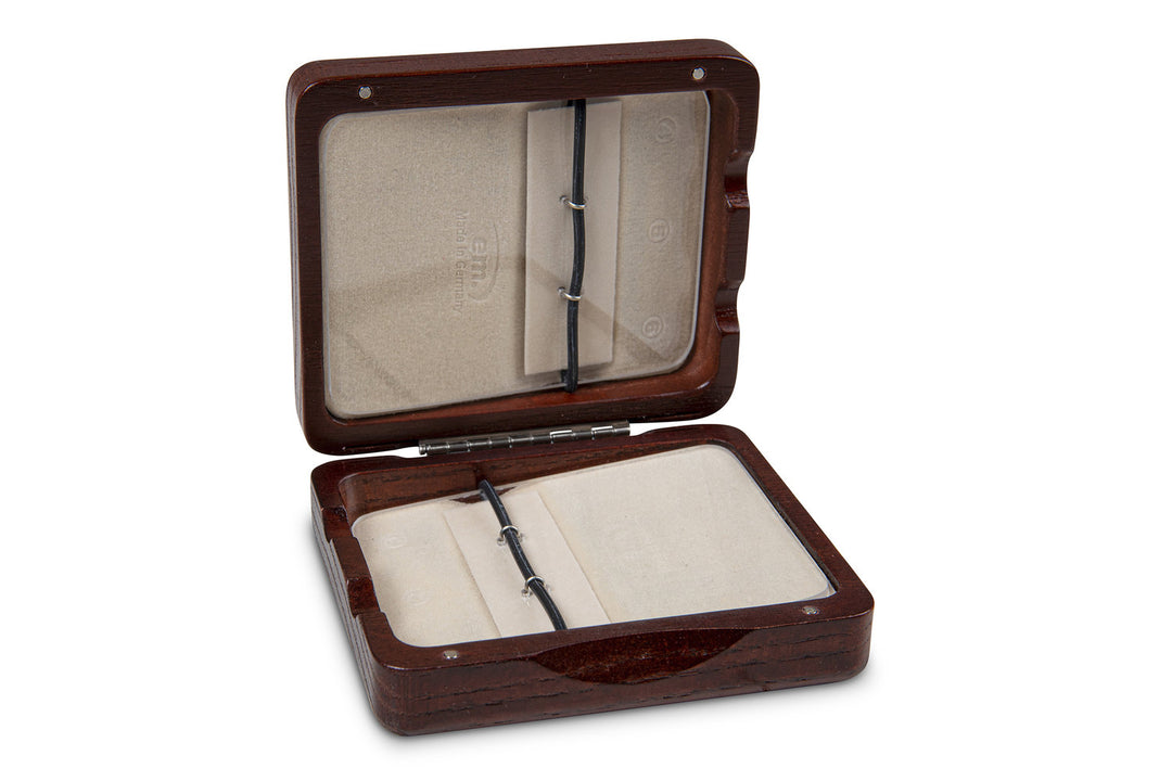 GEWA Reed case Clarinet 6 reeds - Red brown lacquered finish