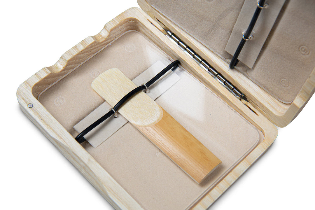 GEWA Blokki kotelo Alto-saksofoni 6 riettä - Natural lacquered finish