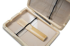 GEWA Reeds-case Tenor-saksofoni 6 reedsiä - Luonnollinen lakattu viimeistely