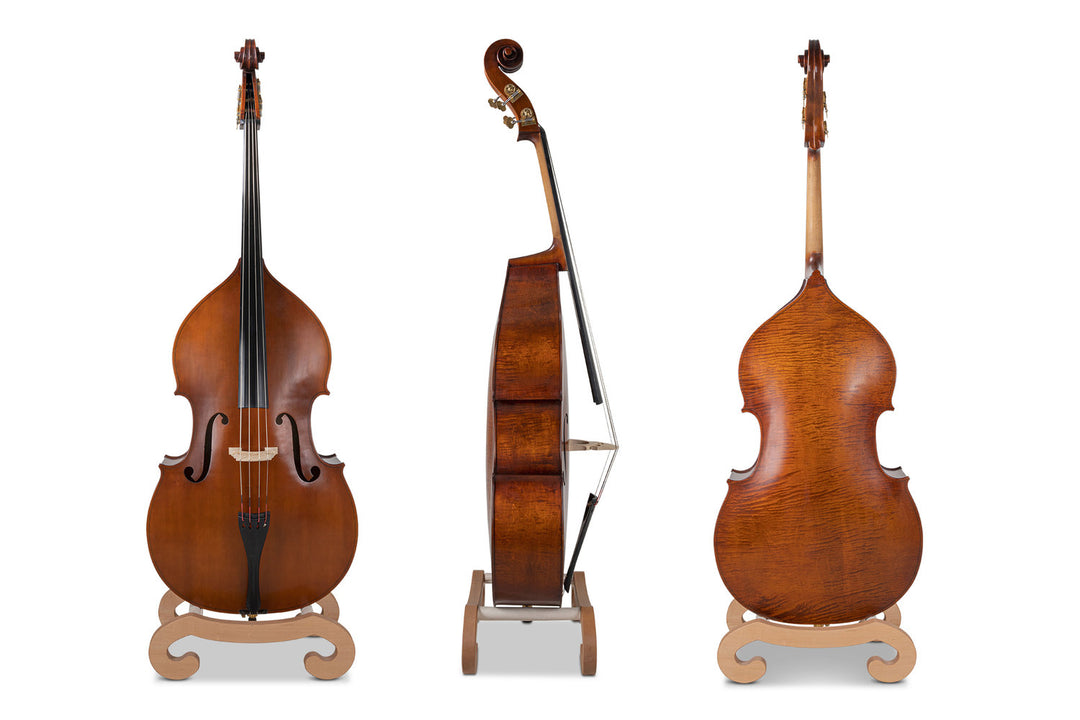 GEWA Kontrabasso Premium Line Laminated Model - 3/4 (Set up in the GEWA master workshops)