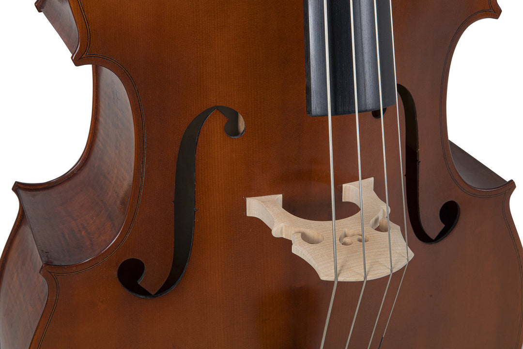 GEWA Kontrabasso Premium Line Laminated Model - 3/4 (Set up in the GEWA master workshops)