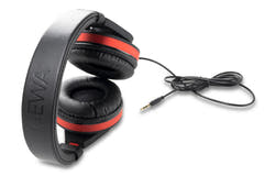 GEWA kuulokkeet HP six - P/U 20 (Black / punainen)