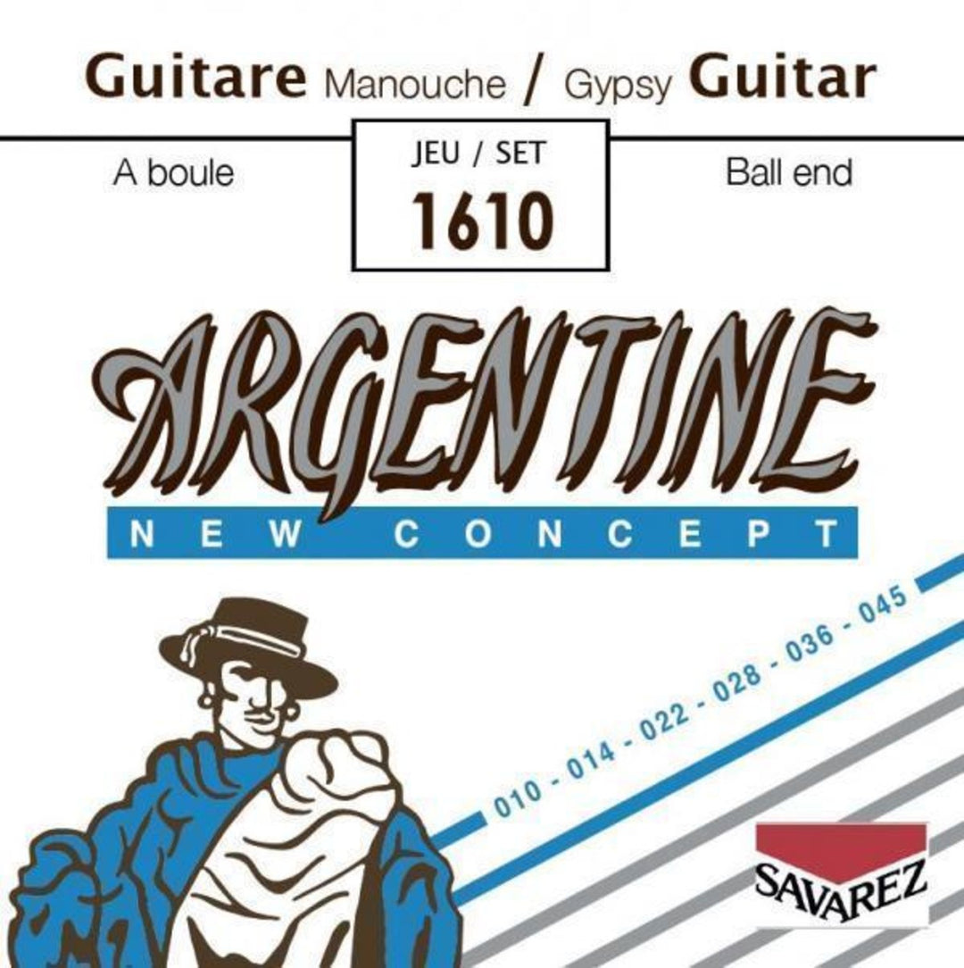 Savarez Kitarat kielet Acoustic Guitar Argentine - Set (1610)