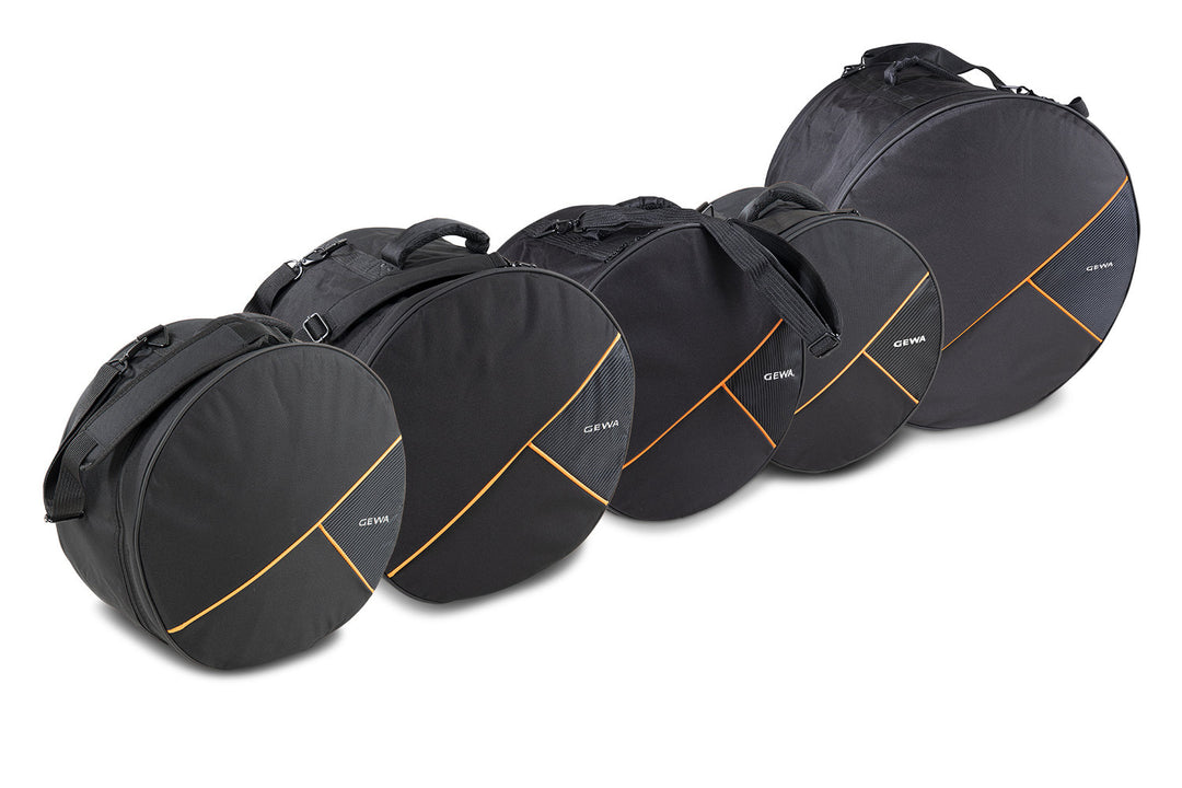 GEWA Gig Bag -setti rumpusetille Premium - 22x18, 10x9, 12x10, 14x14, 14x6,5"