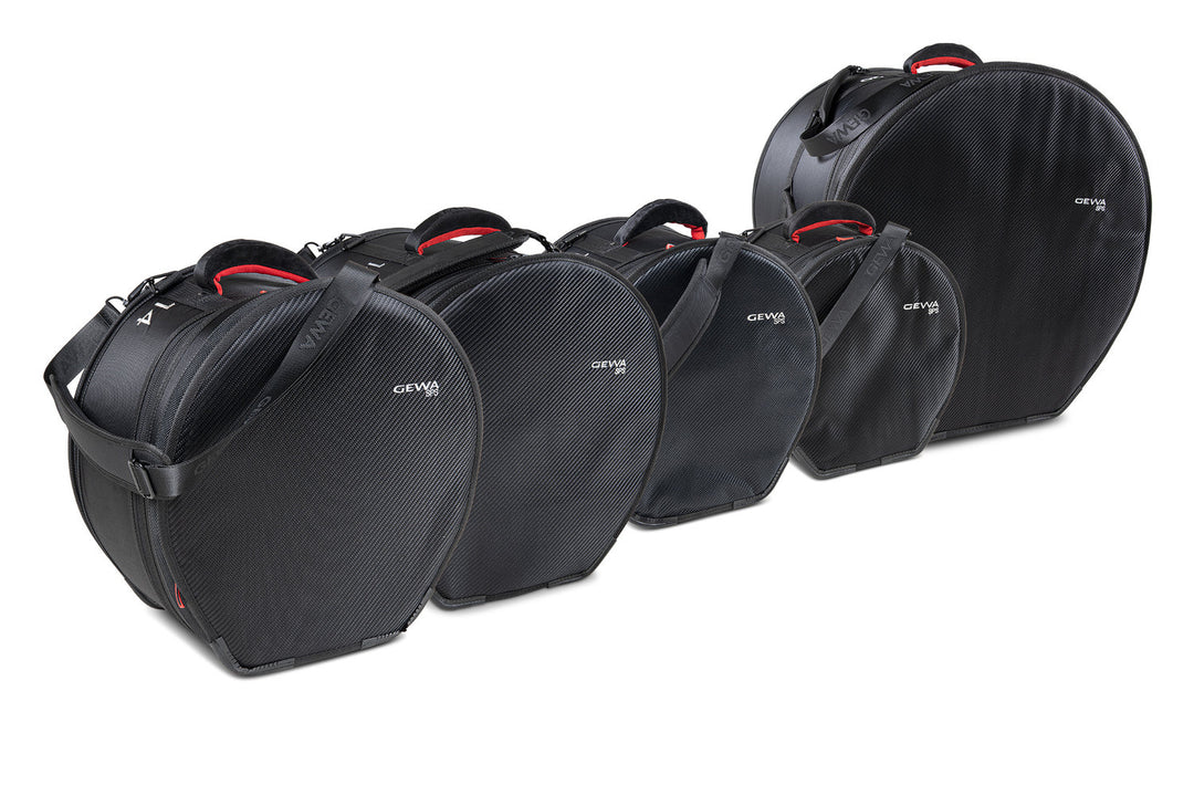 GEWA Gig Bag -sarja rumpusetille SPS - 20" x 18", 10" x 9", 12" x 10", 14" x 14", 14" x 6,5"