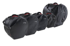 GEWA Gig Bag -setti rumpusarjoille SPS - 22" x 18", 10" x 9", 12" x 10", 14" x 14", 14" x 6,5"