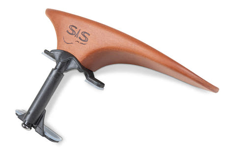 SAS hagestøtte med carbonbase, pæretræ, 28 mm høj