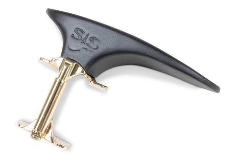 SAS hagestøtte med carbonbase, ibenholt, 32 mm høj