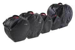 GEWA keikkalaukkusetti rumpuseteille SPS - 22" x 18", 10" x 8", 12" x 9", 16" x 16", 14" x 6,5"