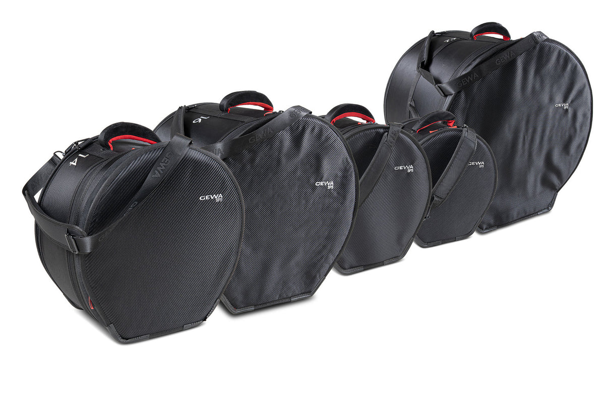 GEWA Gig Bag set for Drum Sets SPS - 22" x 18", 10" x 8", 12" x 9", 16" x 16", 14" x 6,5"