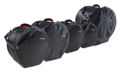 GEWA keikkalaukkusetti rumpuseteille SPS - 22" x 18", 12" x 10", 13" x 11", 16" x 16", 14" x 6,5"