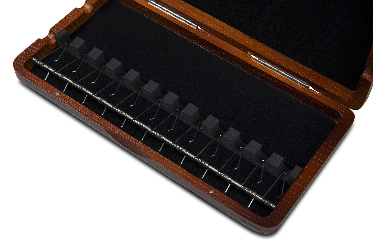 GEWA Reed case Bassoon 12 tubes - Red brown lacquered finish