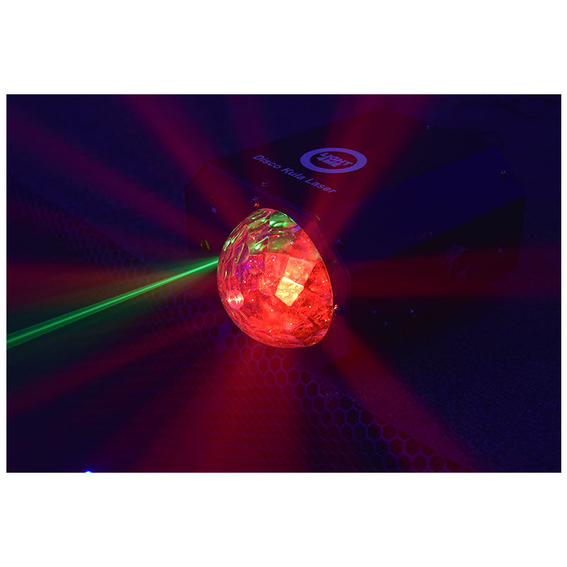 LIGHT4ME DISCO BALL LASERlys moniefekti LED