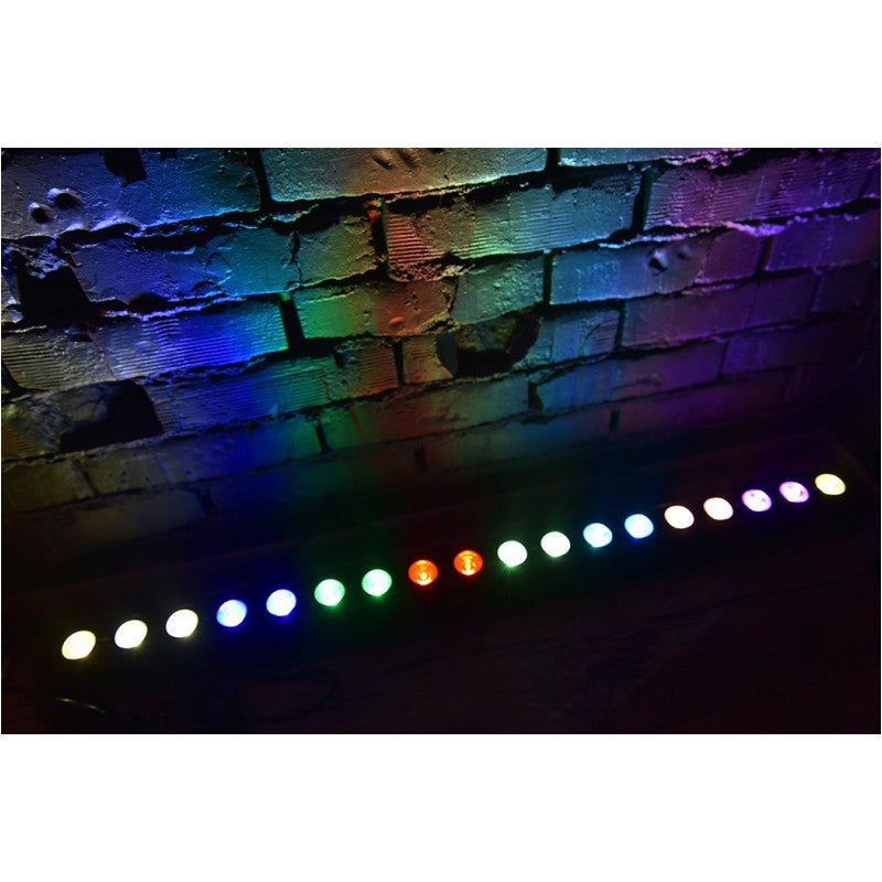 LIGHT4ME PIXEL BAR 18 RGBW IR LED-bar + kaukosäädin